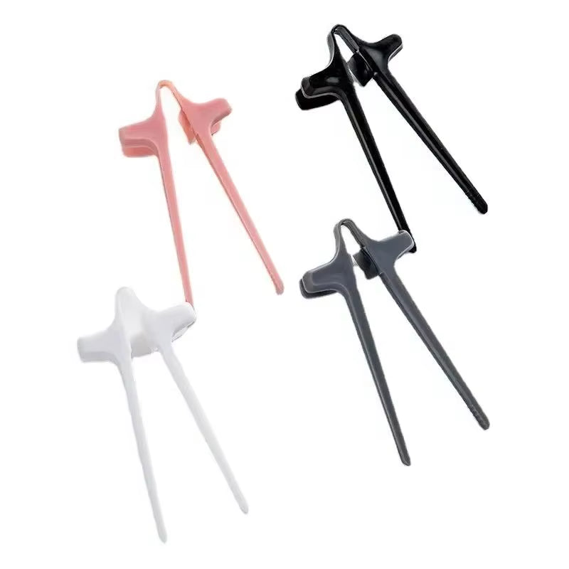 Finger Chopsticks for Gamer Gaming Snack Clips Plastic Chopstick Snack Food Finger Tongs Lazy Artifact Assistant Finger Tool